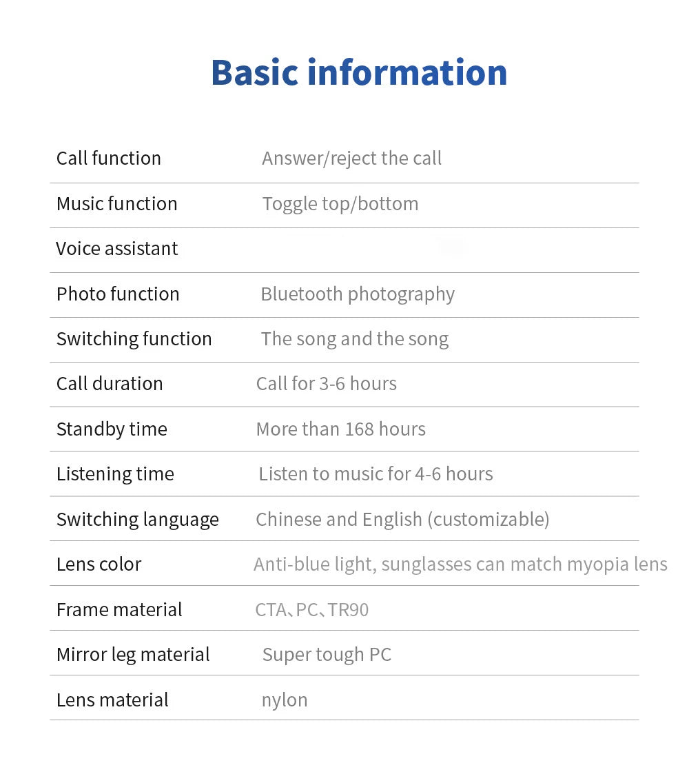 2-in-1 Smart Glasses - G03