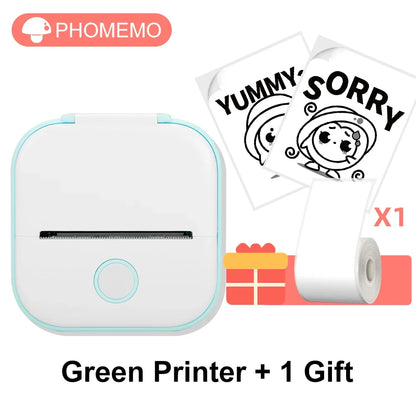 T02 Mini Bluetooth Thermal Printer