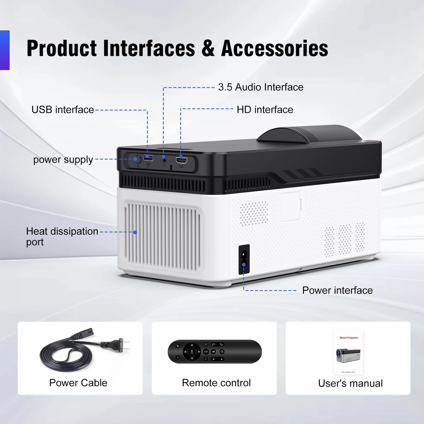 HY450 Ultra Short Throw 8K Projector