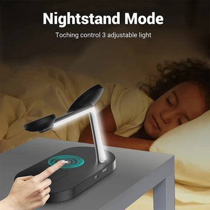 3-in-1 Fast Wireless Charging Stand