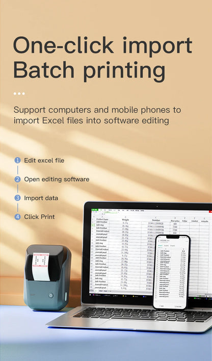 Mini Portable Thermal Printer – Pocket-Sized