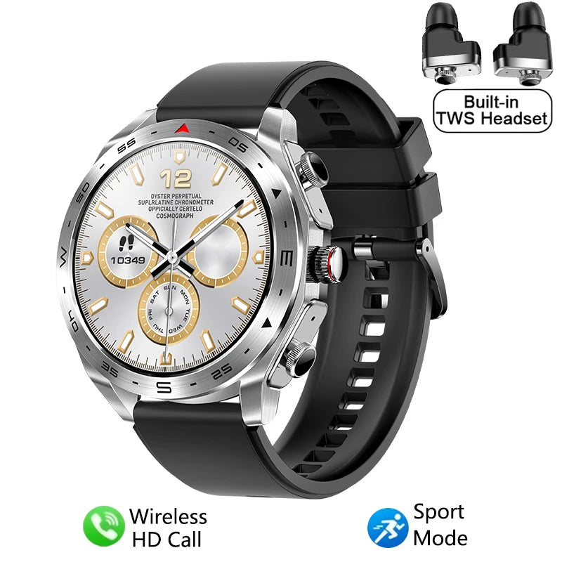 New Smart Watch & Bluetooth Earbuds 2-in-1