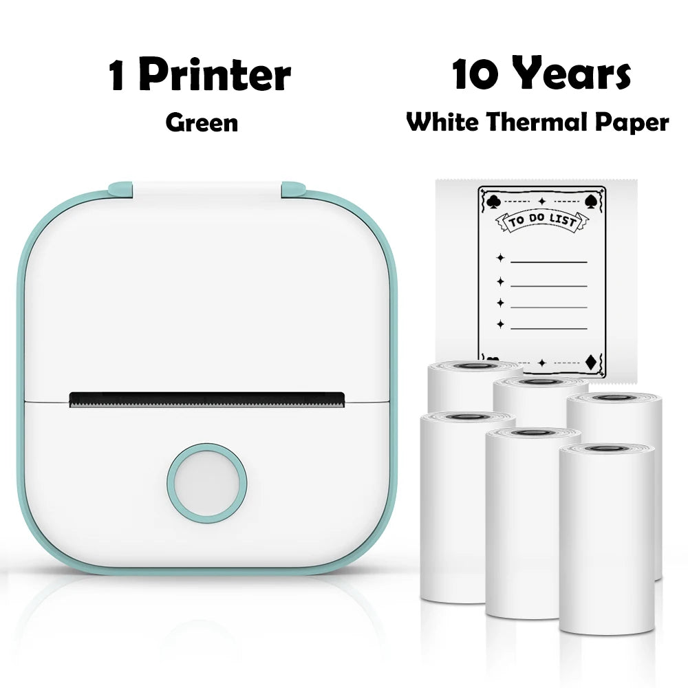 T02 Mini Bluetooth Thermal Printer