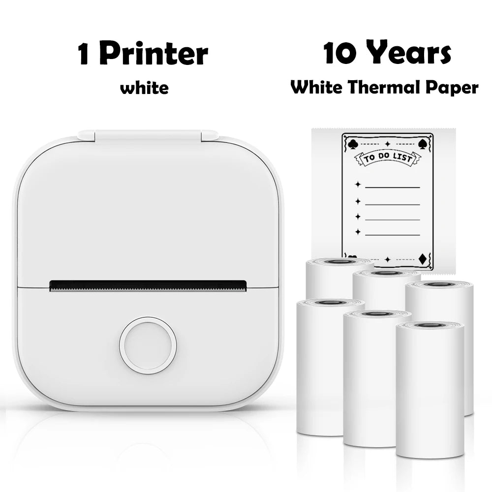 T02 Mini Bluetooth Thermal Printer