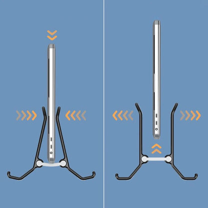 Vertical Laptop Stand Desktop Gravity Holder - ABS Plastic Notebook Dock