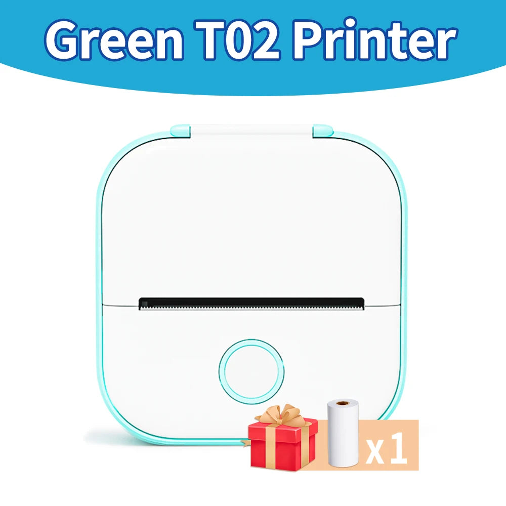 T02 Portable Mini Thermal Printer