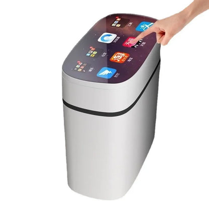 Smart Automatic Trash Can – Touchless, Large Capacity, Waterproof