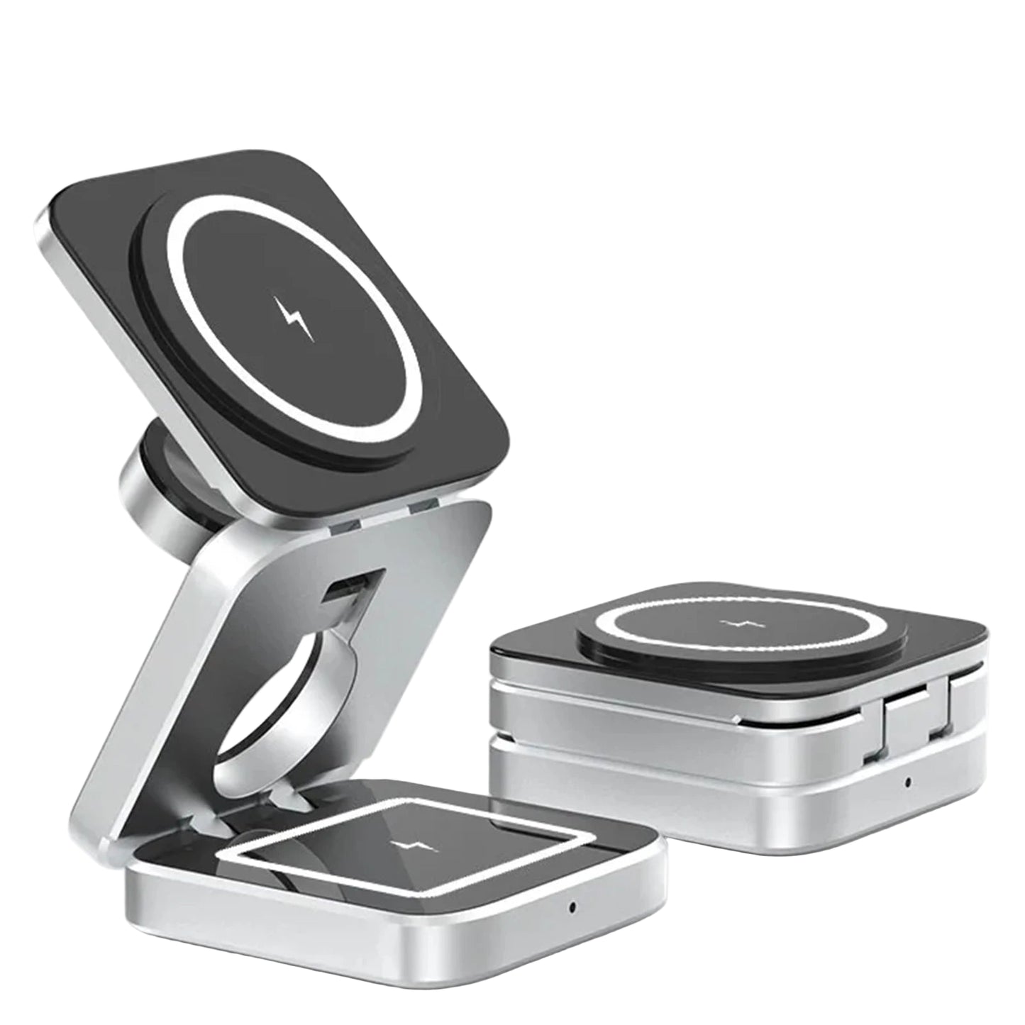 3-in-1 Magnetic Wireless Charger – 30W Fast Charging