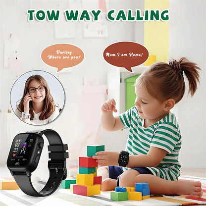 4G Kids Smart Watch – GPS, Camera, Waterproof & SOS Calls
