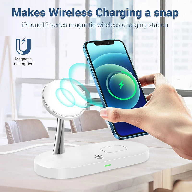 3-in-1 Fast Wireless Charging Stand