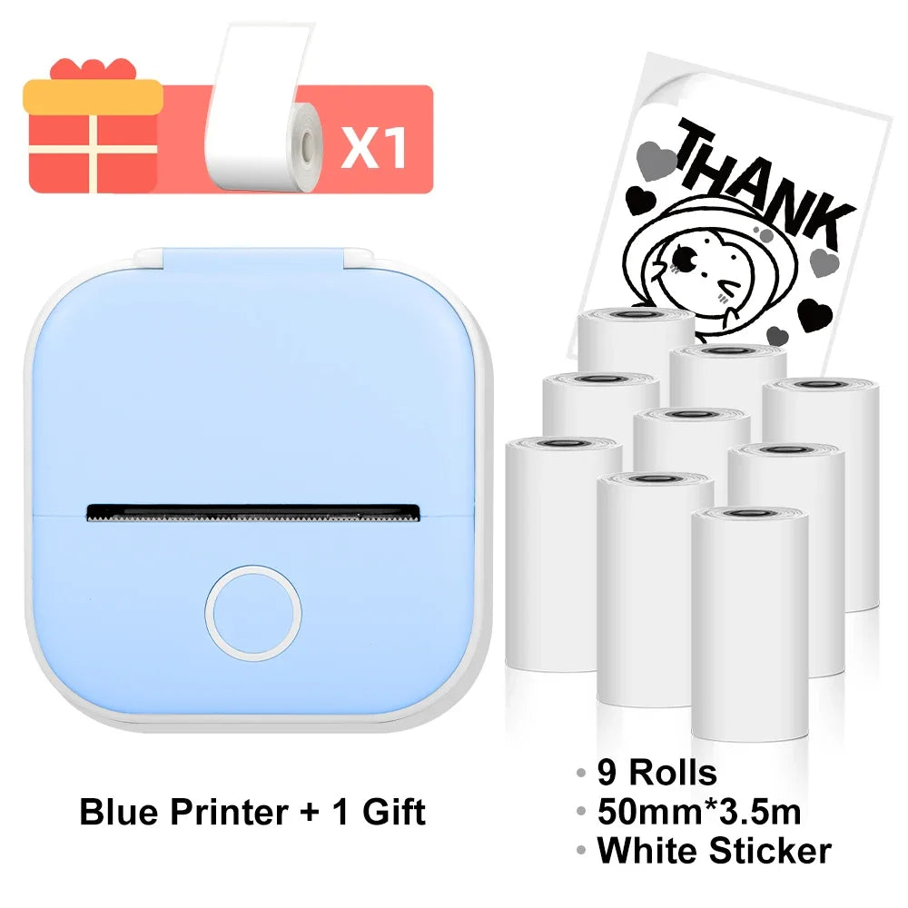 T02 Mini Bluetooth Thermal Printer