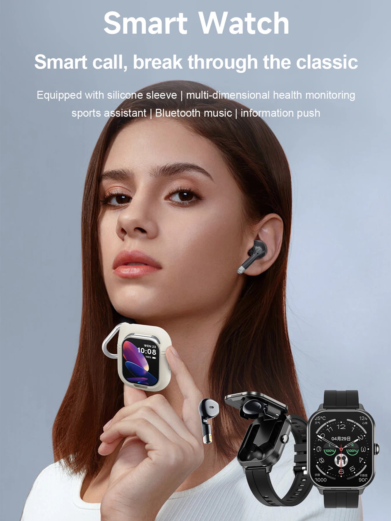 Smart Watch 2.01" HD Large Screen