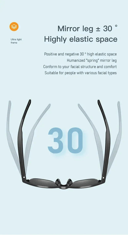 Xiaomi MIJIA Smart Glasses – Bluetooth Calls, Hi-Fi Audio, UV Protection