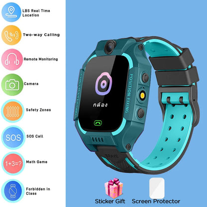 4G Kids Smart Watch – GPS, Camera, Waterproof & SOS Calls