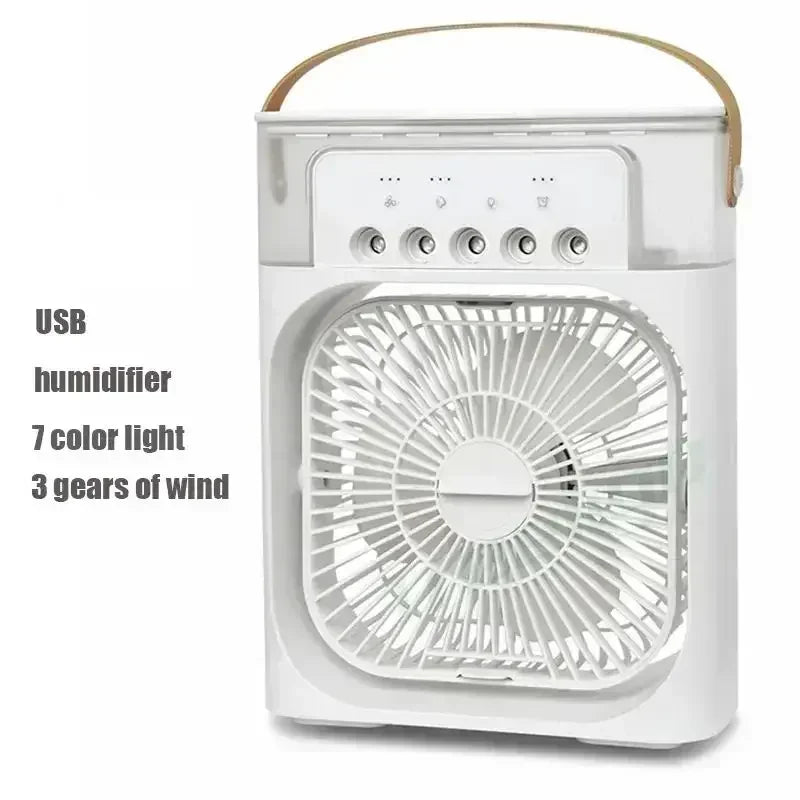 3-in-1 Smart Air Cooler – Portable AC, Humidifier & Night Light