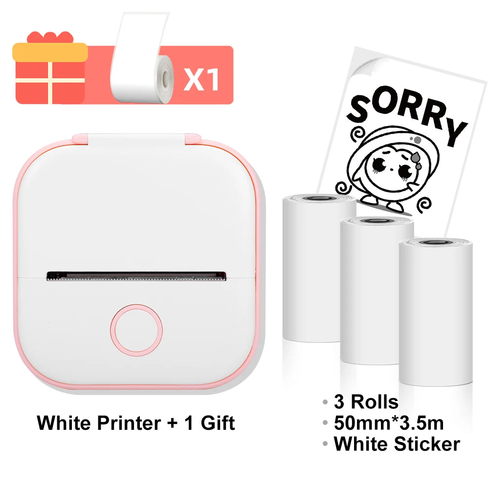 T02 Portable Mini Thermal Printer