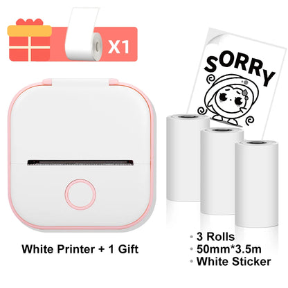 T02 Portable Mini Thermal Printer