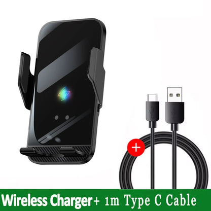 15W Fast Wireless Car Charger – Infrared Auto Mount