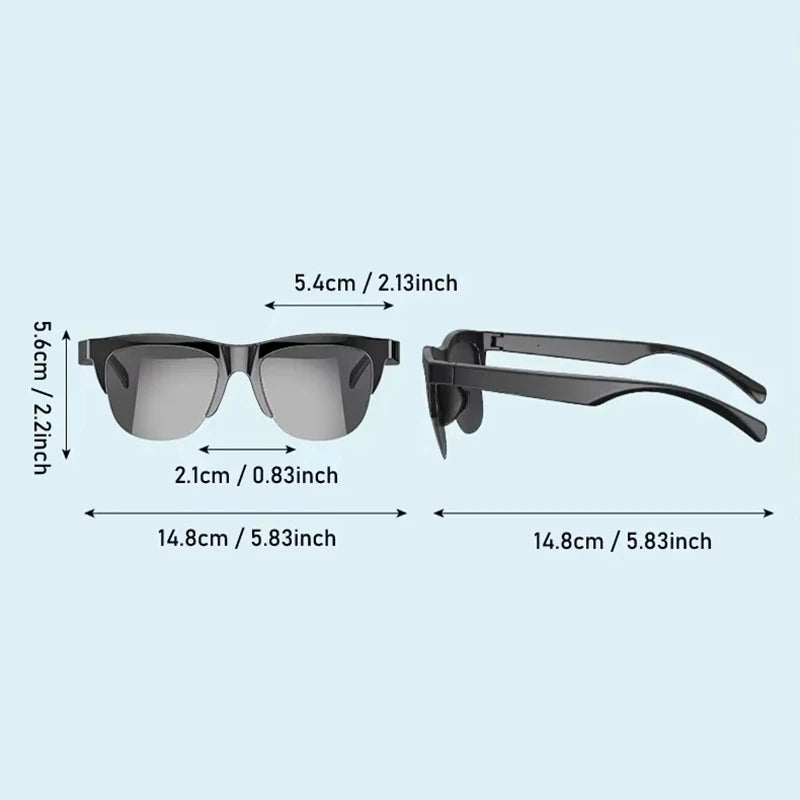 Xiaomi MIJIA Smart Glasses – Bluetooth Calls, Hi-Fi Audio, UV Protection