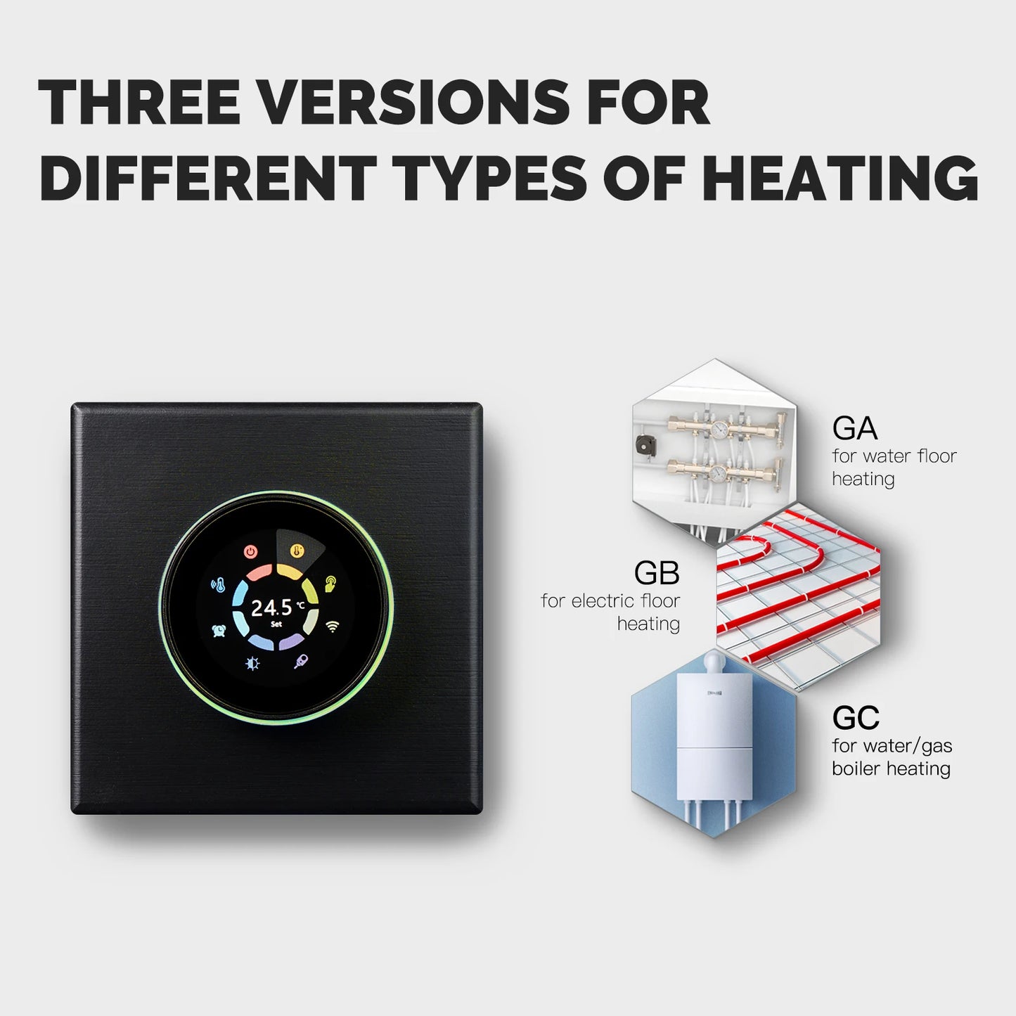 Smart WiFi Thermostat – Works with Alexa & Google Home