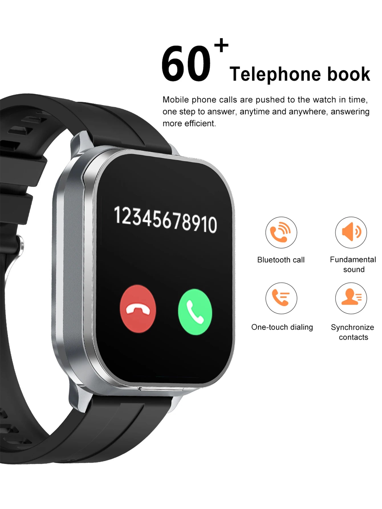 Smart Watch 2.01" HD Large Screen