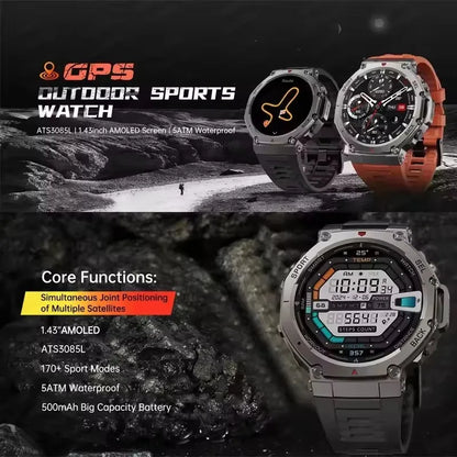 T-Rex 3 Ultra Rugged GPS Smart Watch
