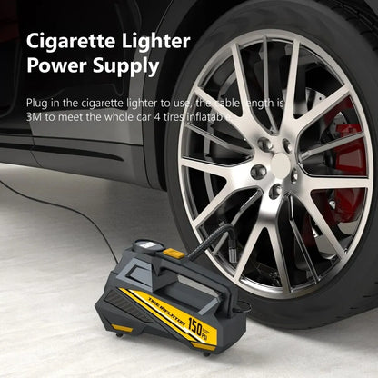 150PSI Corded Car Air Pump – Fast 12V Tire Inflator