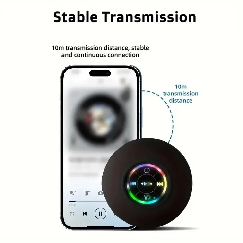 Waterproof Wireless LED Bluetooth Speaker