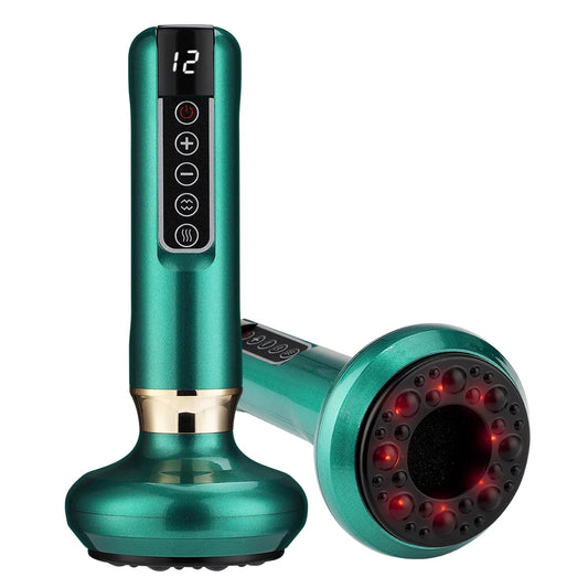 Rechargeable Electric Cupping Set – 12/6-Level Massage & Suction Therapy