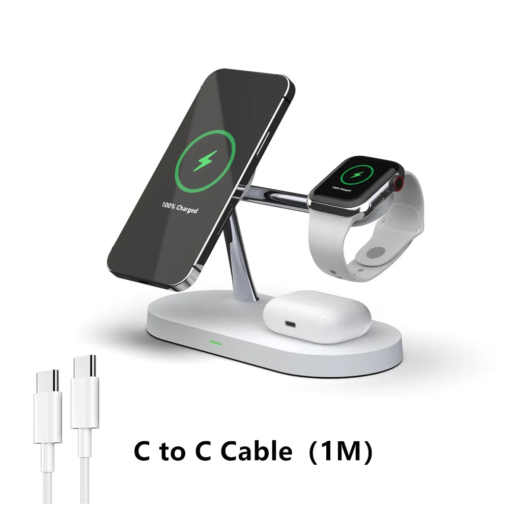 3-in-1 Fast Wireless Charging Stand