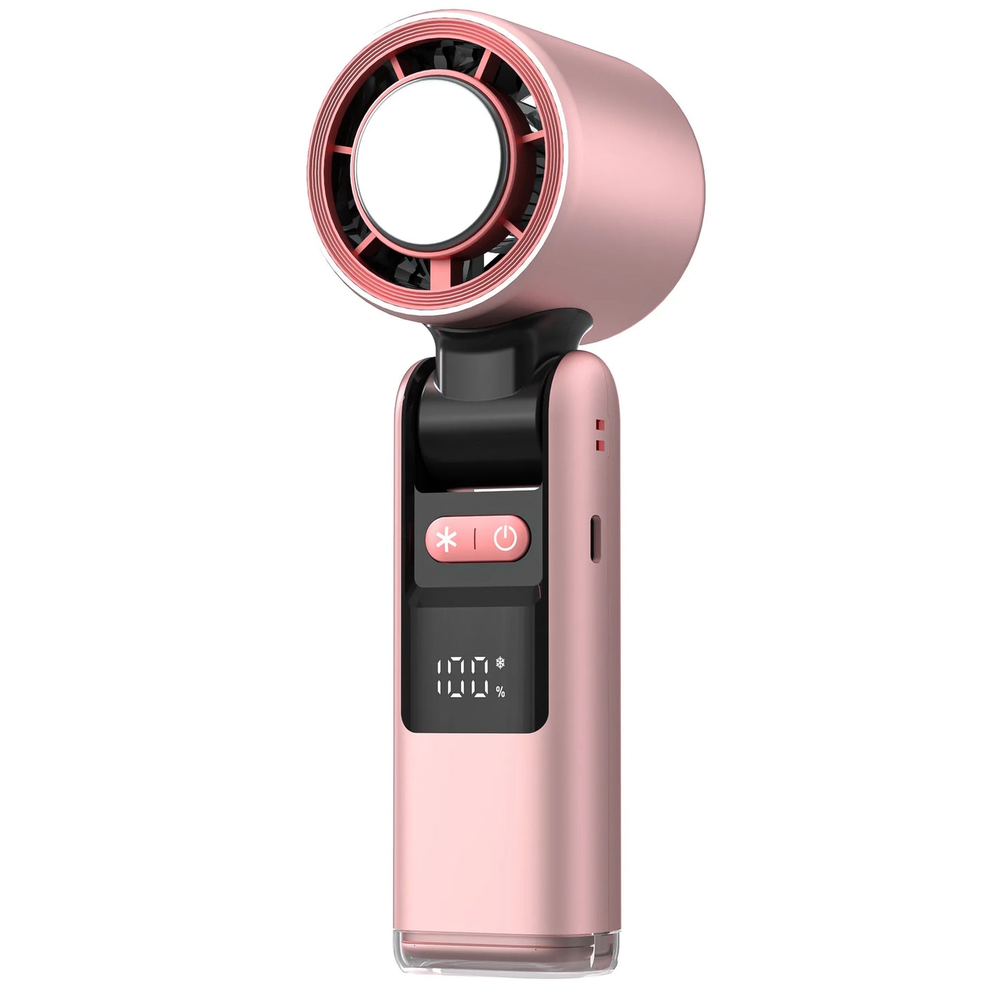 Mini Turbo Ice Fan – USB-Powered Cooling with Digital Display