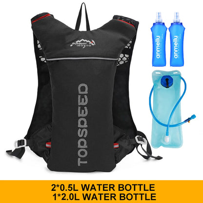 5L Ultralight Hydration Vest – Trail Running & Cycling Pack w/ 500ml Bottle