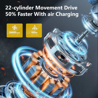 150PSI Corded Car Air Pump – Fast 12V Tire Inflator