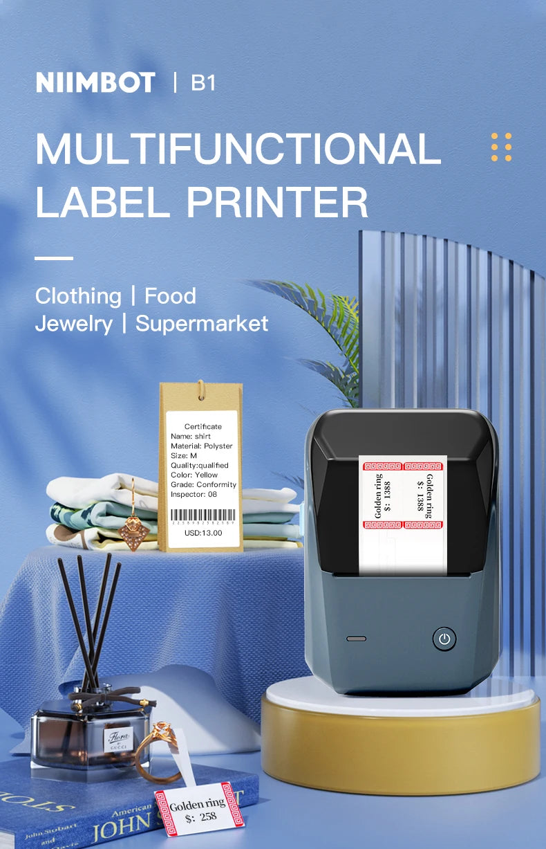 Mini Portable Thermal Printer – Pocket-Sized