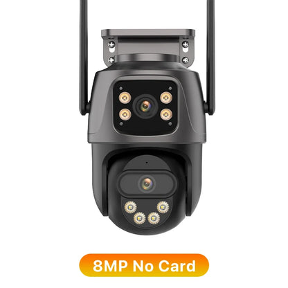 3-Lens 15MP HD WiFi PTZ Camera – CCTV