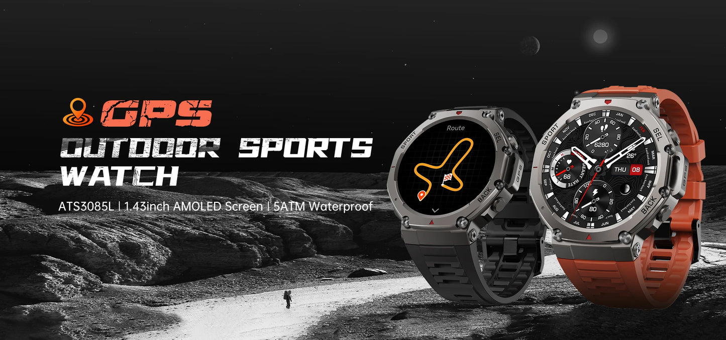 T-Rex 3 Ultra Rugged GPS Smart Watch