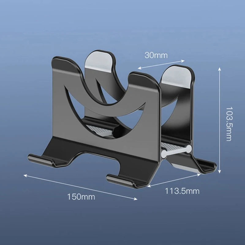 Vertical Laptop Stand Desktop Gravity Holder - ABS Plastic Notebook Dock