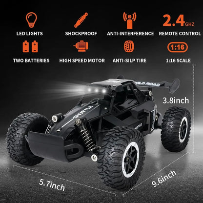 20KM/H High-Speed RC Drift Car – 2WD Off-Road Monster Truck