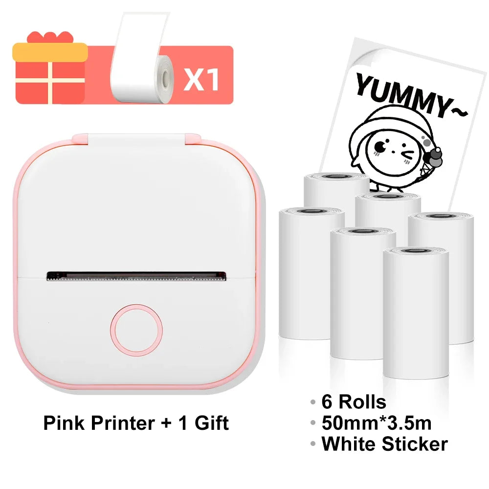 T02 Mini Bluetooth Thermal Printer