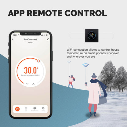 Smart WiFi Thermostat – Works with Alexa & Google Home