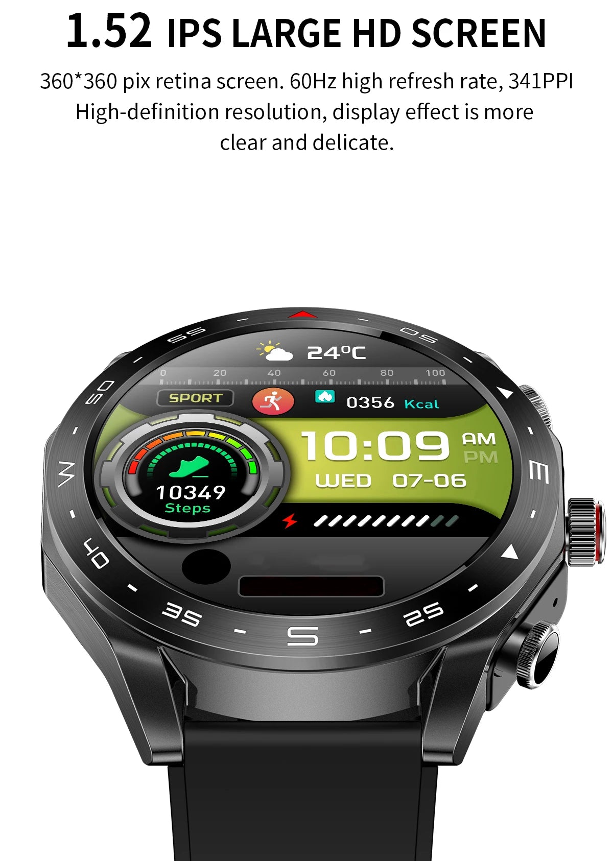 New Smart Watch & Bluetooth Earbuds 2-in-1