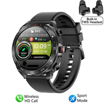 New Smart Watch & Bluetooth Earbuds 2-in-1