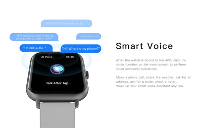 New Smart Watch – Bluetooth Calls, Fitness Tracker, IP68 Waterproof (iOS/Android)