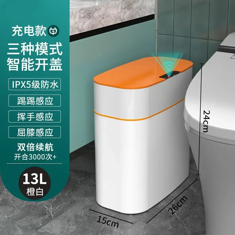 Smart Automatic Trash Can – Touchless, Large Capacity, Waterproof