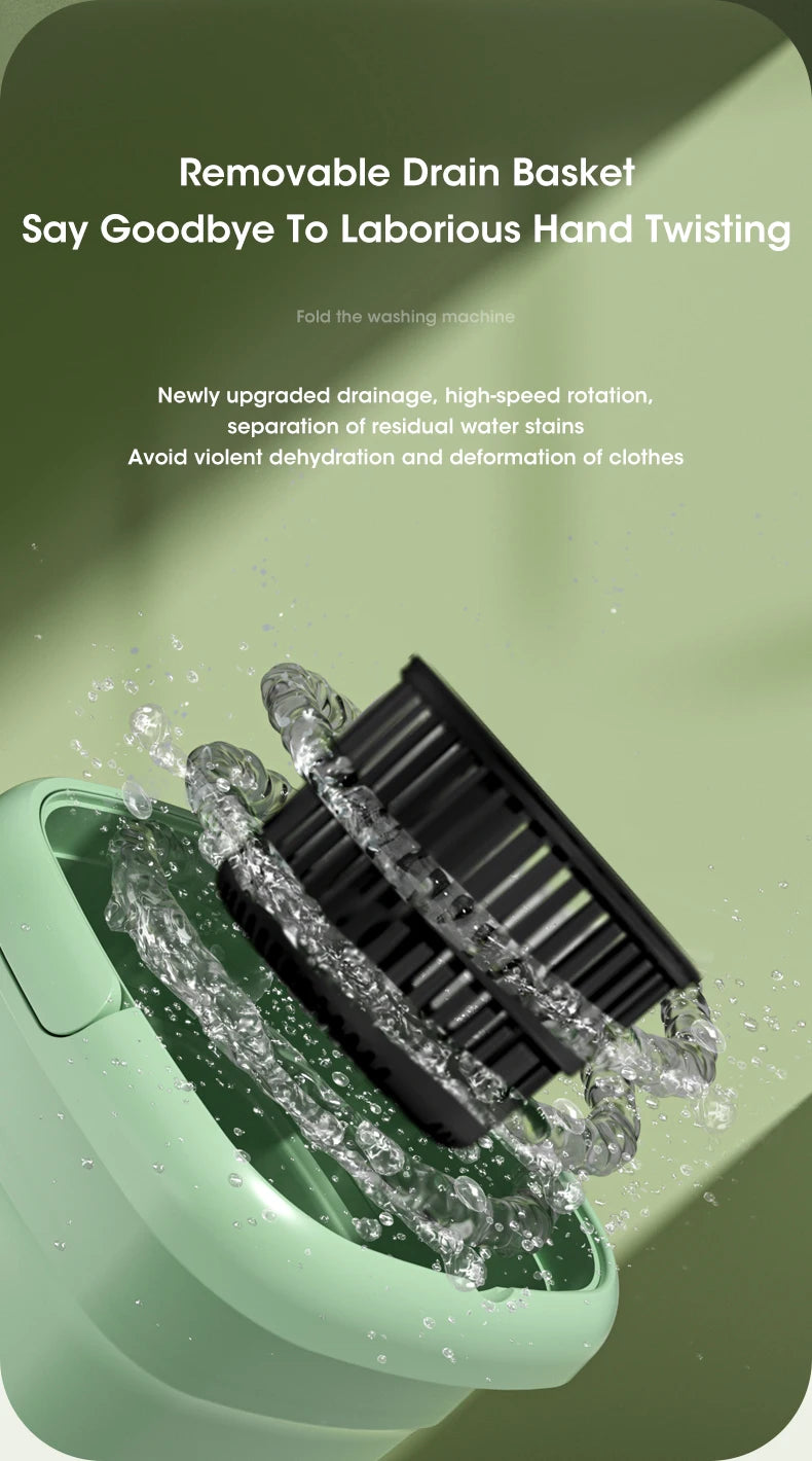 Portable Folding Washer