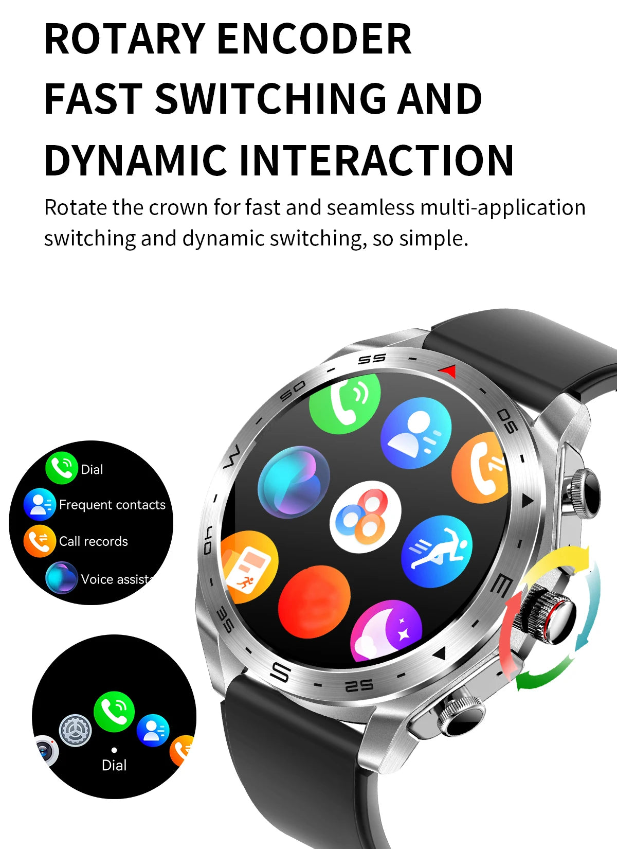 New Smart Watch & Bluetooth Earbuds 2-in-1