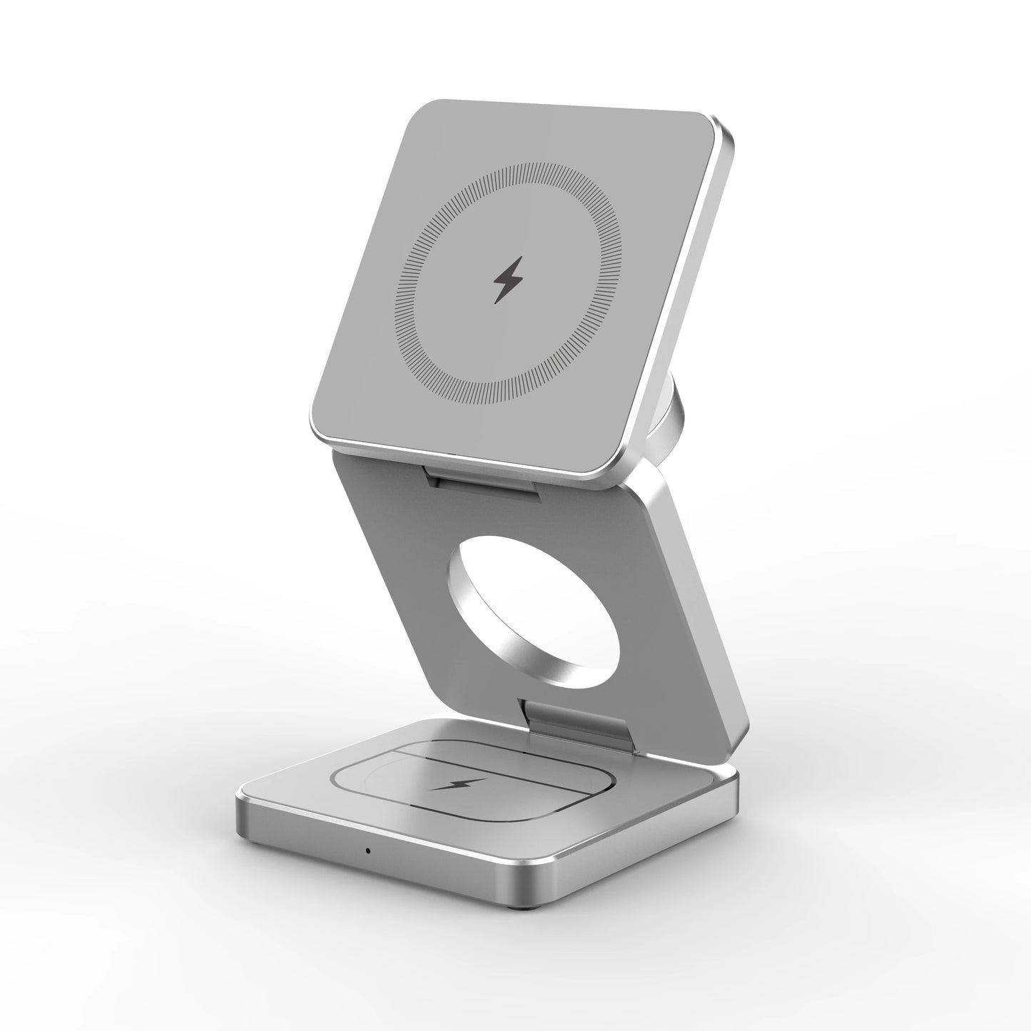 3-in-1 Magnetic Wireless Charger – Fast & Foldable