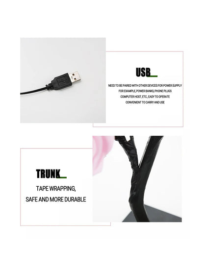 24-LED USB Flower Fairy Light – Enchanted Glow for Bedrooms, Weddings & Festive Ambiance