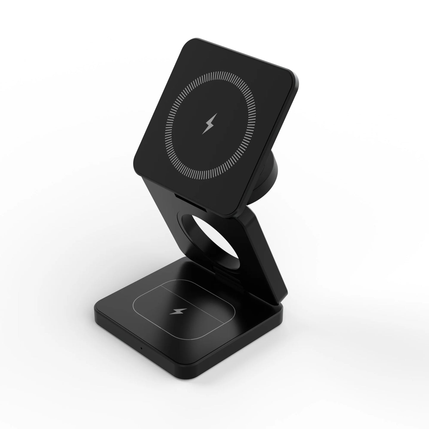 3-in-1 Magnetic Wireless Charger – Fast & Foldable