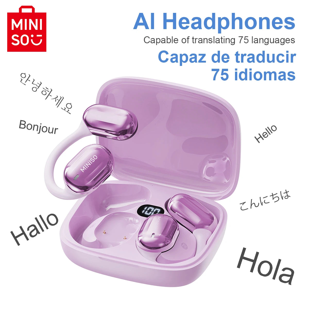 MS162 Intelligent Bluetooth Translation Earbuds